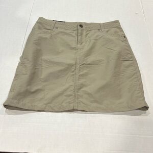 Kuhl Khaki Outdoor Skirt